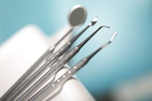 Close Up of Dental Tools