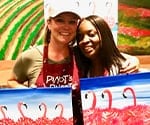 Dr. Beck at a Paint and Wine Event Copy