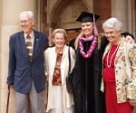 Dr. Beck at Her Graduation with Family