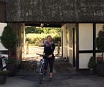 Dr. Beck Riding a Bike